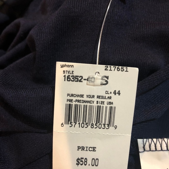 NWT Long Sleeve Drape Front Maternity Cardigan - Picture 6 of 6